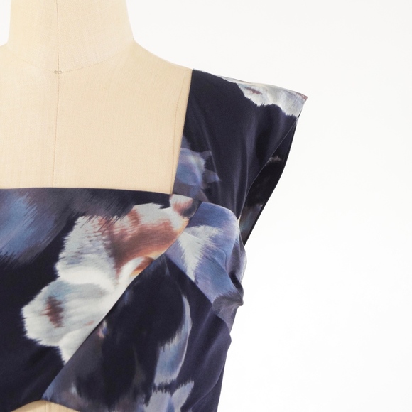 KEEPSAKE the Label Dresses Nwt Keepsake Silk Cutout Floral Gown